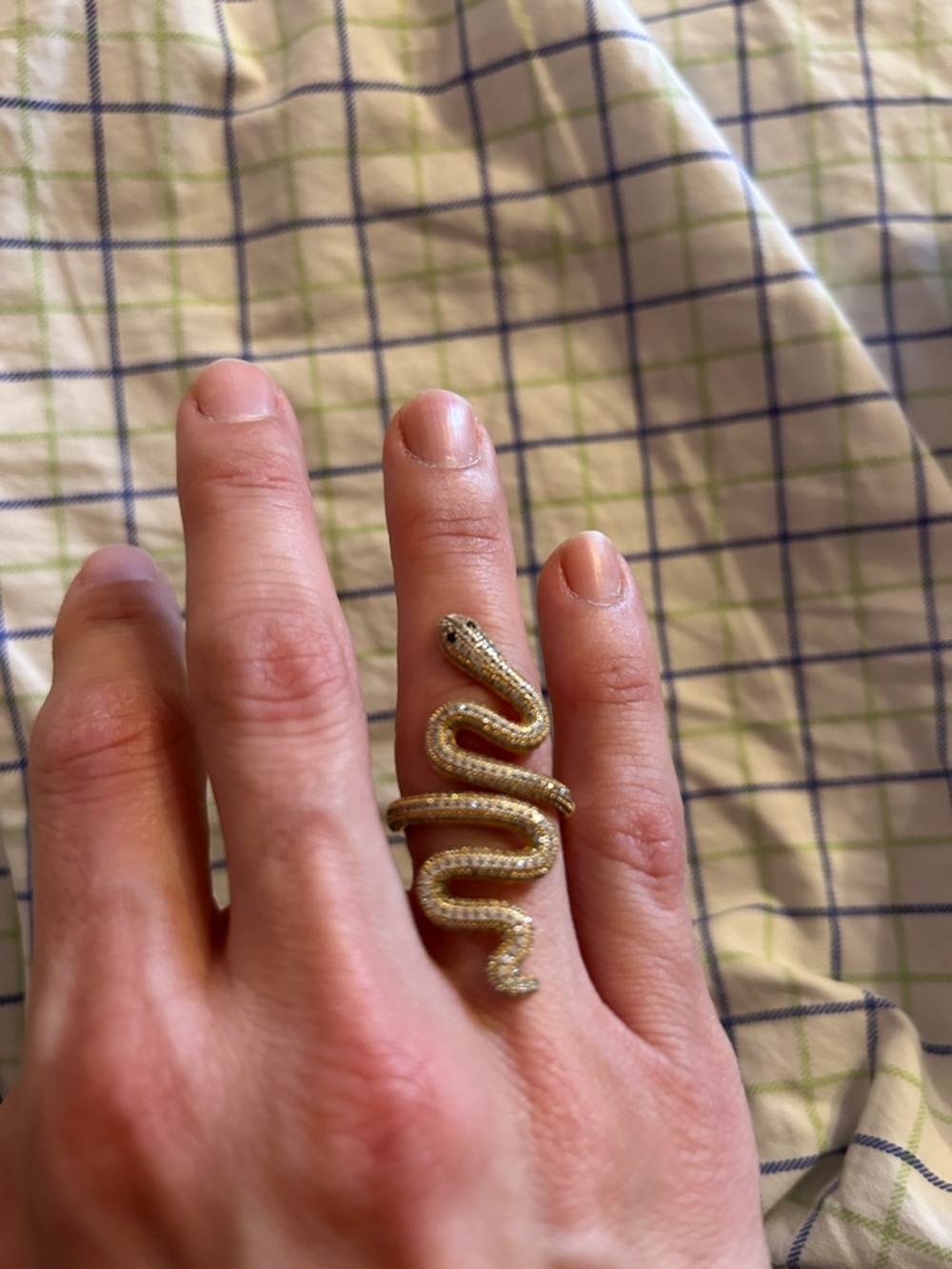 Taylor Swift official reputation snake ring